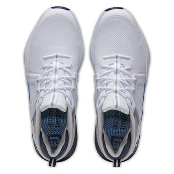 FootJoy Hyperflex Carbon Golf Shoes - White/Navy/Blue - main image