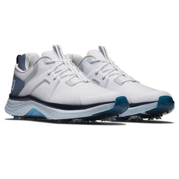 FootJoy Hyperflex Golf Shoes - White/Slate/Blue - main image