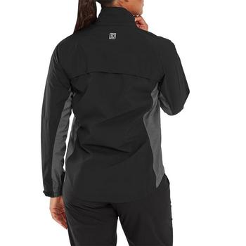 FootJoy Ladies Hydrolite X Golf Jacket - Black/White Dot - main image