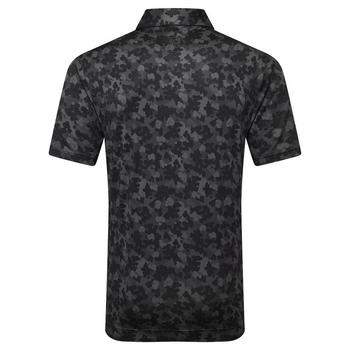 FootJoy Pop Camo Lisle  Mens Shirt - Black - main image