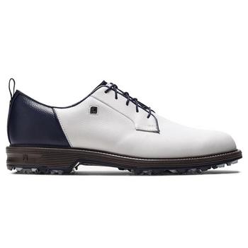 FootJoy Premiere Series Field LX Mens Golf Shoes - White/Brown/Navy - main image