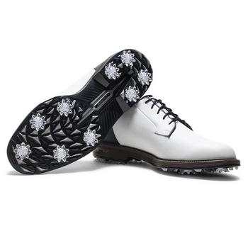 FootJoy Premiere Series Field LX Mens Golf Shoes - White/Brown/Navy - main image