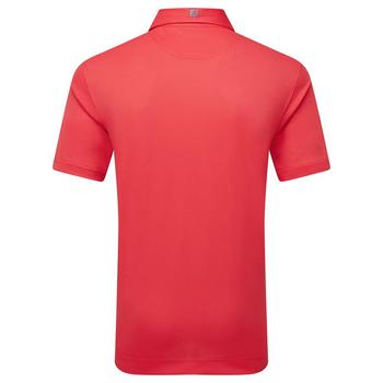 FootJoy Stretch Pique Solid Mens Shirt 25 - Hibiscus - main image