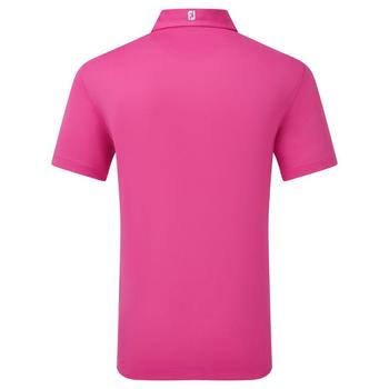 FootJoy Stretch Pique Solid Shirt - Hot Pink - main image