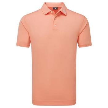 FootJoy Stretch Pique Solid Shirt - Papaya - main image