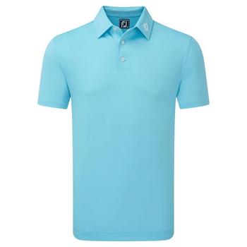 FootJoy Stretch Pique Solid Shirt - Riviera Blue - main image