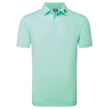 FootJoy Stretch Pique Solid Shirt - Sea Glass - main image