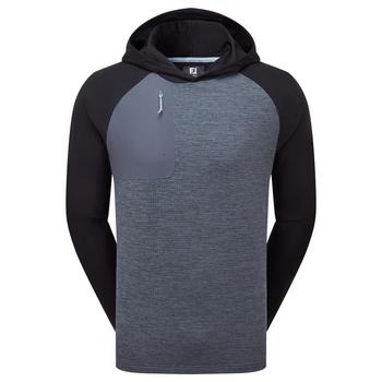 FootJoy ThermoSeries Pullover Golf Hoodie - Charcoal/Black - main image