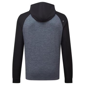FootJoy ThermoSeries Pullover Golf Hoodie - Charcoal/Black - main image