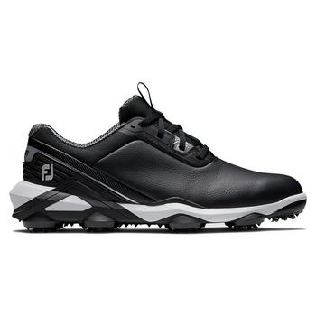 FootJoy Tour Alpha 2.0 Mens Golf Shoes - Black/White/Silver - main image