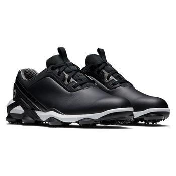 FootJoy Tour Alpha 2.0 Mens Golf Shoes - Black/White/Silver - main image