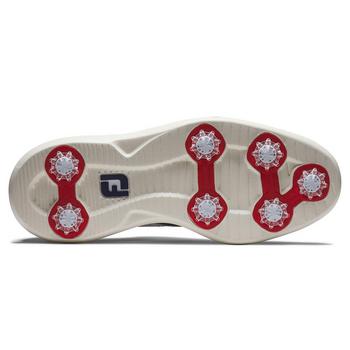 FootJoy Traditions Limited Edition Golf Shoe - White/Navy/Red - main image