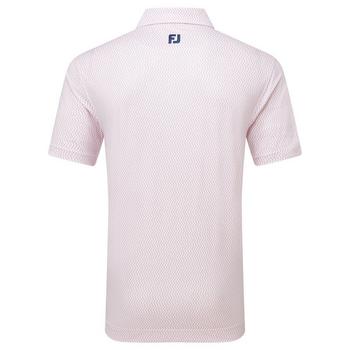 FootJoy Wiggle Print Lisle - White / Skyway / Pink Lemonade - main image
