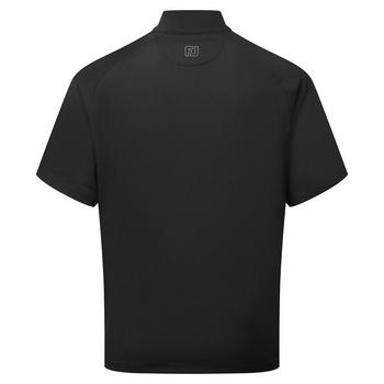FootJoy Zephyr Short Sleeve Golf Windshirt - Black - main image