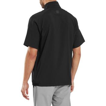 FootJoy Zephyr Short Sleeve Golf Windshirt - Black - main image