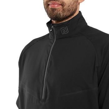 FootJoy Zephyr Short Sleeve Golf Windshirt - Black - main image