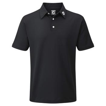 FootJoy Stretch Solid Pique Shirt - Black