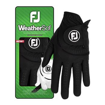 FootJoy WeatherSof Womens Black Golf Glove - Multi-Buy Offer - main image