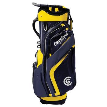 Cleveland Friday Golf Cart Bag - Navy/Yellow - main image