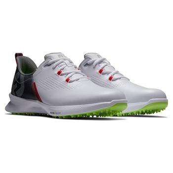 FootJoy Fuel Golf Shoes - White/Navy/Lime - main image