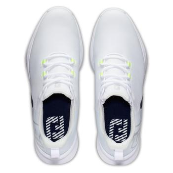 Footjoy Fuel Sport Golf Shoes - White/Navy/Green - main image