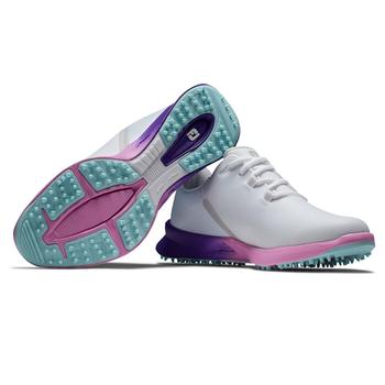 Footjoy Fuel Sport Ladies Golf Shoe White/Purple/Pink - main image