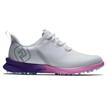 Footjoy Fuel Sport Ladies Golf Shoe White/Purple/Pink - main image