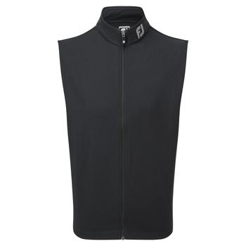 FootJoy Full Zip Knit Vest - Black - main image