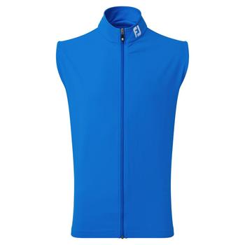 Gold Gear Direct - Footjoy Golf Full Zip Knit Vest - Cobalt