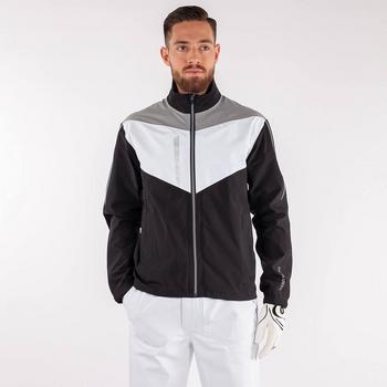 Galvin Green Armstrong GORE-TEX Paclite Waterproof Golf Jacket - Black/Sharkskin/Cool Grey - main image