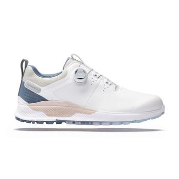 Mizuno GENEM Mens BOA Golf Shoes - White/Navy - main image