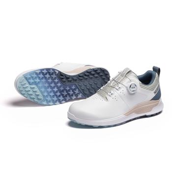 Mizuno GENEM Mens BOA Golf Shoes - White/Navy - main image