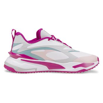 Puma GS Fast Womens Golf Shoes - White/Pink - main image
