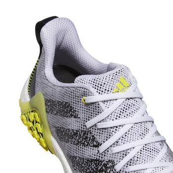 adidas CODECHAOS 22 Golf Shoes - White/Black/Yellow - main image