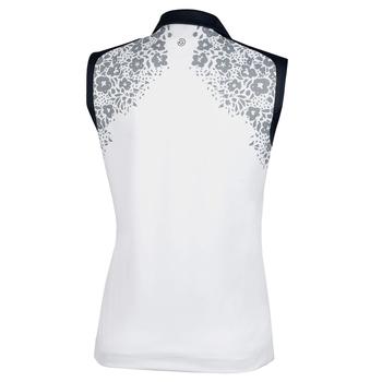 Galvin Green Meja Ventil8+ Ladies Sleeveless Shirt - White/Navy - main image