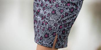 Galvin Green Misty Ventil8+ Ladies Skort - Navy/White/Deep Pink - main image