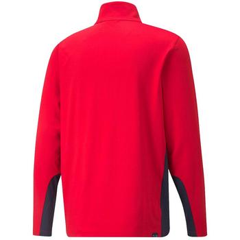 Puma Gamer 1/4 Zip Golf Sweater - Ski Patrol - main image