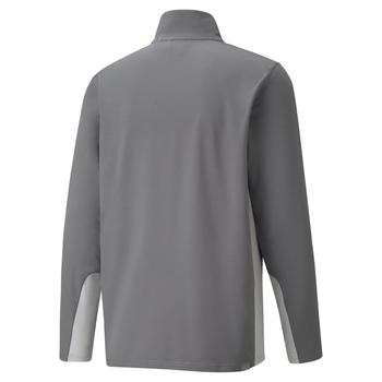 Puma Gamer 1/4 Zip Golf Sweater - Grey