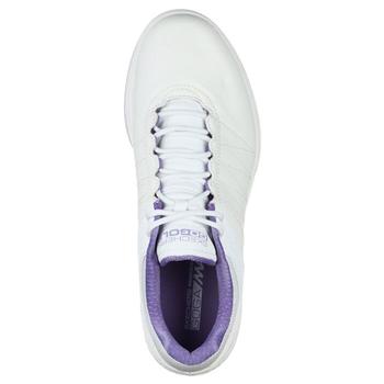 Skechers Go Golf Pivot Womens Golf Shoes - White/Purple - main image
