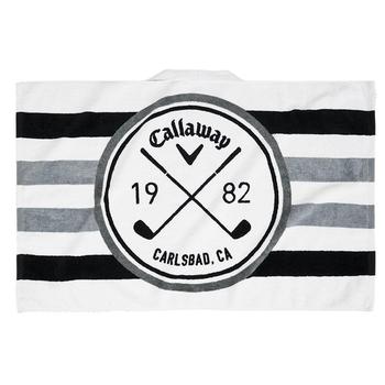 Callaway Golf Cart Towel 30x20 - White/Black/Charcoal - main image