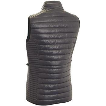 Green Lamb Jillian Padded Gilet - Charcoal back - main image