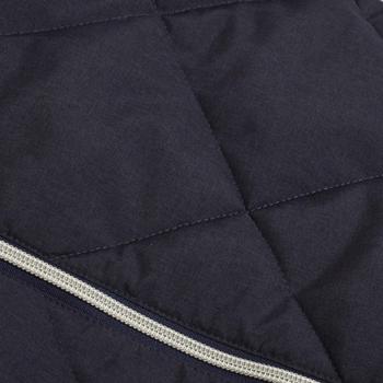 Green Lamb Jules Quilted Golf Jacket Hooded - Navy - main image