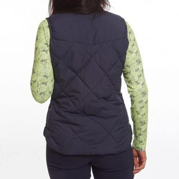 Green Lamb Juliet Quilted Golf Gillet - Navy - main image