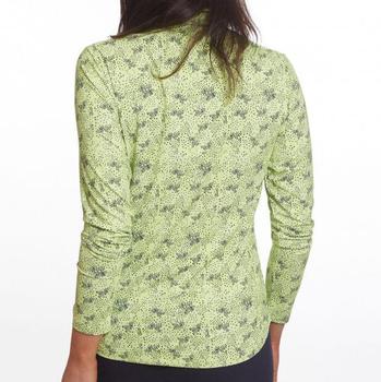 Green Lamb Regina Printed Golf Roll Neck - main image