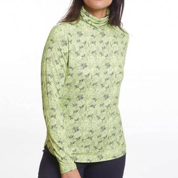 Green Lamb Regina Printed Golf Roll Neck - main image