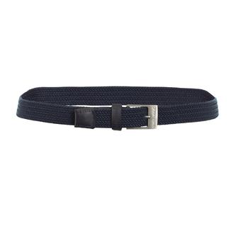 Green Lamb Womens Desiree Stretch Belt Navy Full Main - main image