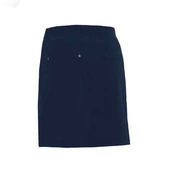 Green Lamb Womens Tatum Skort - Navy Back Main - main image