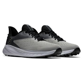 FootJoy Flex XP Golf Shoes - Grey/White/Black - main image