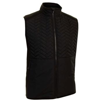 ProQuip Gust Quilted Therma Golf Gilet - Black - main image