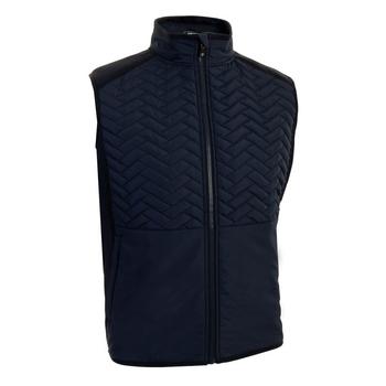 ProQuip Gust Quilted Therma Golf Gilet - Navy - main image